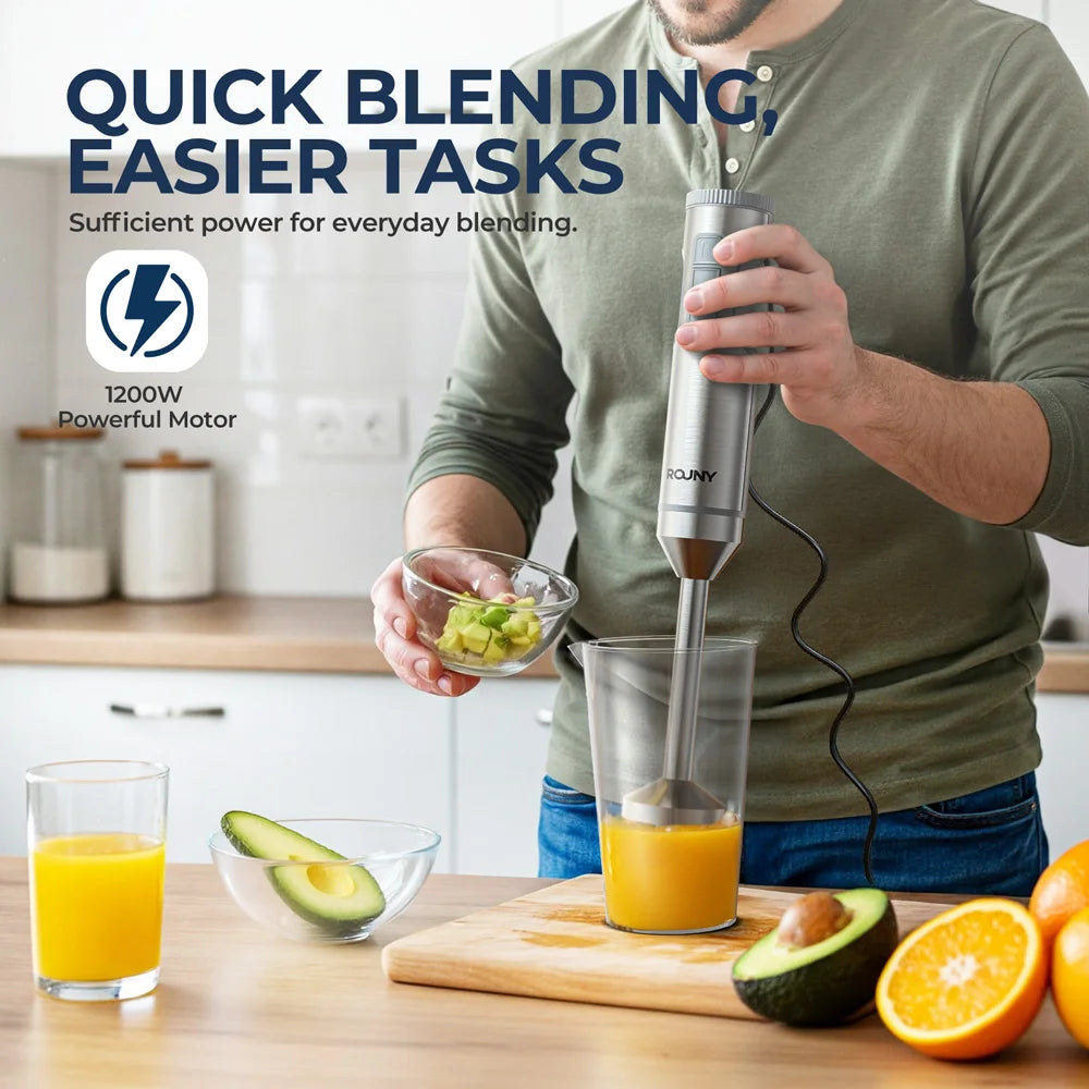 MiniBlend Pro 4-in-1 Hand Blender Set